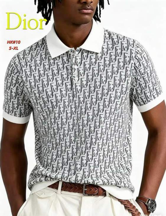 Dior Polo Shirts Short _SKUDiorS-XL12yr50928346